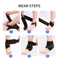 SHIWEI-3027 # Prix bas Sangles de cheville Wrap Réglable Cheville Brace Support Élastique Cheville Wraps Manches