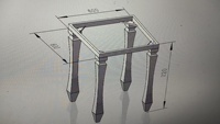 Ensemble de table et de chaises de salle à manger modernes pour restaurant commercial 4 places, pour café, hôtel