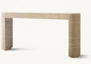 Travertine giao diện điều khiển Bảng cho ăn sống và hành lang thiết kế travertine đá - Product Image 4