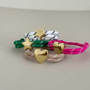 จี้ตัวอักษรแบบกำหนดเอง จี้รูปบอลลูนน่ารัก ตัวอักษร 3 มิติ ชุบทอง 18K - Product Image 4