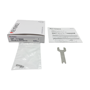 New and Original Keyence OP-77684 Aluminum Body GT2 Series Contact <b>Spacer</b> High-Accuracy Digital Sensor - Product Image 2