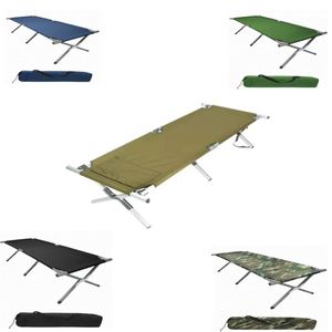 Quality QM Popular Heavy Duty QM Camping Cots Outdoor Folding Bed Portable Foldable <b>Sleeping</b> Stretchers Camping Bed - Product Image 2