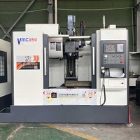 Vmc850 Fabrication Vmc850 Broche à ultrasons 3 axes Centre d'usinage de contrôle CNC