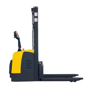 Standing Cdd20 Max.load 2 Ton Lift 3 Meters Stand Able Electric Pallet Stacker Forklift Truck