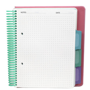 Biểu tượng tùy chỉnh bìa cứng xoắn ốc ràng buộc máy tính xách tay cho sinh viên A5 cuốn sách giấy trường máy tính xách tay cho trẻ em sinh viên - Product Image 6