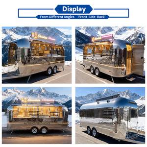 Camión de Comida Móvil Comercial para Exteriores, Remolcable, para Restaurante, <span class=keywords><strong>Kebab</strong></span>, Barbacoa, Shawarma, en Venta en <span class=keywords><strong>España</strong></span> - Product Image 2