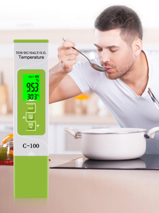 OFFRE SPÉCIALE 5 en 1 moulin à <span class=keywords><strong>sel</strong></span>/ce/<span class=keywords><strong>TDS</strong></span>/S.G./COMPTEUR de température avec L'AFFICHAGE D'AFFICHAGE à cristaux liquides pour eau de mer <span class=keywords><strong>piscine</strong></span> d'aquarium avec rétro-éclairage - Product Image 3