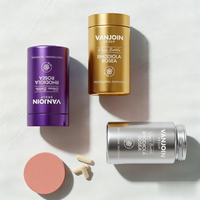 Flacons de pilules en verre noir givré vides de 150 ml, 200 ml, 250 ml, pour capsules de poudre, compléments alimentaires, emballage de médicaments, avec boîte personnalisée
