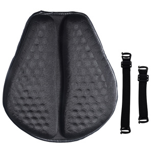Cojín de Asiento de Motocicleta de Gel con Diseño de Panal de Abeja 3D, Material TPE, Absorción de Impactos, Soporte para Coxis, Ajuste Universal - Product Image 2