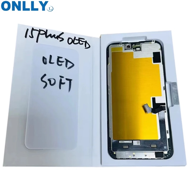 RJ Soft 120HZ OLED For iPhone Series 17 Screen 12 13 14 15 16 Pro Max Display LCD With 3D Touch Digitizer Assembly LCD screen