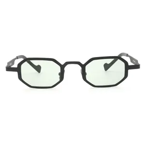 2021 Fasion eyeglasses blue light blocking polarized reading and myopia glasses Pure Titanium sunglasses for men and women 7024
