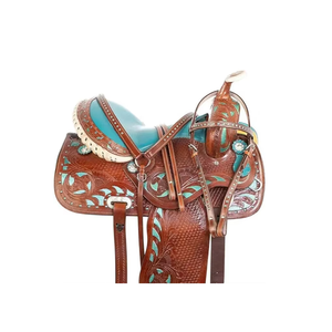 Acheter Selle en cuir Western avec ajustement confortable pour les longues promenades Selle conçue à la main pour toutes les races de chevaux - Product Image 1