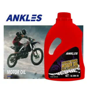 ANKLES SG20W50 OEM Excellent Performance Wholesale Automotive Motor Oil Virgin Base Oil Motorcycle Engine Oil