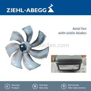 Ventilateur axial AC industriel ZIEHL-ABEGG FN080-SDA.6N.V7P5 168784, condenseur, 800 mm, IP54, étanche, refroidi par air - Product Image 2