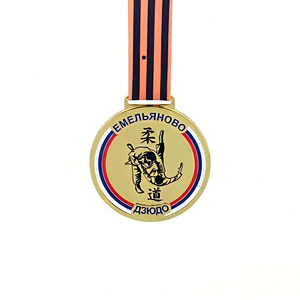 เหรียญกีฬาแบบกำหนดเอง สำหรับมาราธอนและฟุตบอล เหรียญรางวัลทองคำสำหรับผู้เข้าเส้นชัย ผลิตโดยผู้ผลิตงานโลหะระดับพรีเมียม ดีไซน์หรูหรา - Product Image 5