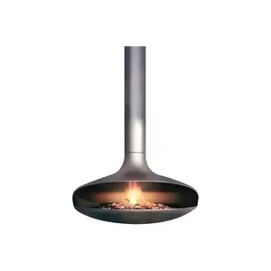 600mm Diameter Ethanol Suspended Fireplace Real Fire Home Living Room Hanging Fireplace from Manufacturer