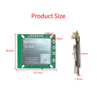 Papan PCB 4G LTE 38 Modem Router Berbasis Modul 4G Quectel EC25