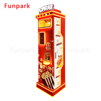 Funpark-Distributeur Automatique Intelligent de Jetons à Écran Tactile en Métal, Modèle D12, Prise Américaine, Popcorn au Sucre à Pièce pour Restaurant à Domicile
