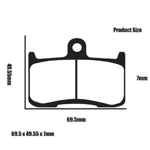 Pastillas de freno FA347 para motocicleta, pastillas de freno de disco para SUZUKI <span class=keywords><strong>GSX</strong></span>-<span class=keywords><strong>S</strong></span> 750, <span class=keywords><strong>GSX</strong></span> 1300, YAMAHA TZ <span class=keywords><strong>250</strong></span>, Daytona Street Speed Triple Sport RX 675 R Tiger - Product Image 5