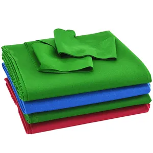 Nai Pin Cheap Snooker Cloth 8 Ball Wool Billiard Felt Pool Table Cloth PU Extension Snooker Table Soft Pocket Leather