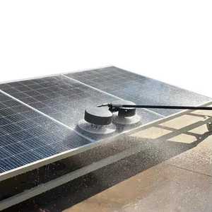 Nouvelle machine de nettoyage électrique à double tête pour panneaux solaires - Nettoyage automatique à haute pression à eau froide pour panneaux solaires, fenêtres et puits - Product Image 6