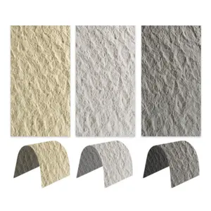 Factory Directly Fire-retardant Soft Mcm Stone Wall Panels Outdoors Decoration Flexible Slate Stone