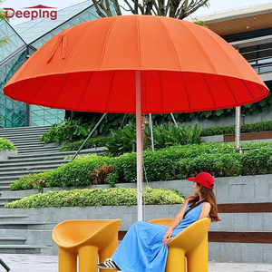 Parasol de Color Glamping, fabricación de <span class=keywords><strong>paraguas</strong></span> de Pie De <span class=keywords><strong>Seta</strong></span>, <span class=keywords><strong>paraguas</strong></span> de parque de eje de fibra de vidrio exterior - Product Image 2