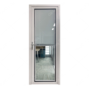 <span class=keywords><strong>Porte</strong></span> à bascule en <span class=keywords><strong>aluminium</strong></span> de style nordique, intérieur en verre, couleur chêne blanc, offre spéciale, maroc - Product Image 3