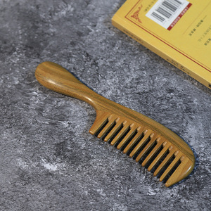 Sandalwood <b>Wide</b> Tooth <b>Comb</b> 1-1A Handmade Hair Care For Home Use - Product Image 1