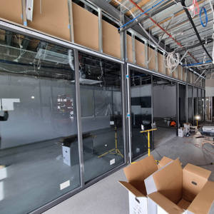 Véranda commerciale porte coulissante en aluminium <span class=keywords><strong>pour</strong></span> l'australie porte empilée à double vitrage <span class=keywords><strong>moustiquaire</strong></span> Australie Standard AS2047 verre - Product Image 3