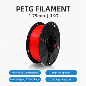 Filamento PETG de Alta Velocidad 1.75mm 1kg, Consumibles para Impresora 3D PETG de Impresión Rápida para Impresión 3D - Product Image 1