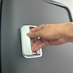 Para Mercedes-Benz Clase V Vito, Mesa Plegable con Logotipo <span class=keywords><strong>Maybach</strong></span>, Iluminación Ambiental, Carga Inalámbrica, Accesorios <span class=keywords><strong>de</strong></span> Lujo - Product Image 4