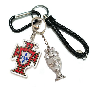 Llavero de Resina Acrílica con Diseño de Equipos de Fútbol de Portugal, Francia, Países Bajos, España y Croacia, Regalo para Adivinar Partidos, Premio para Actividades - Product Image 5
