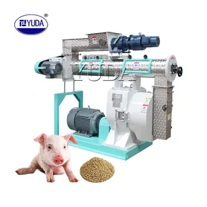 Preferential price animal feed pellet machine 55kw pig feed pellet making machine