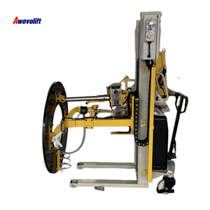 Awovolift Elevador de vacío Carretilla elevadora Rollo de bobina de aluminio con tapa 90 Carga 600kg Rollo Bobina Material metálico Manejo de elevación CE - Product Image 5