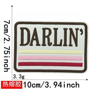 Nouveau Patch Brodé Thermocollant Couleurs Vives 'Howdy <span class=keywords><strong>Somebody</strong></span>'s Problem Mama' pour Décoration de Vêtements, Chapeaux et Sacs - Product Image 2