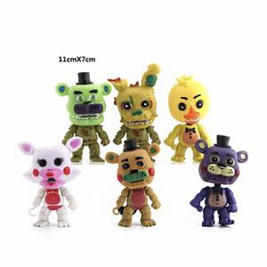 Figuras coleccionables temáticas <span class=keywords><strong>de</strong></span> Night Bear Park, decoraciones <span class=keywords><strong>de</strong></span> pasteles, <span class=keywords><strong>película</strong></span> <span class=keywords><strong>de</strong></span> <span class=keywords><strong>terror</strong></span>, cinco noches, figuras <span class=keywords><strong>de</strong></span> acción extraíbles, Juguetes - Product Image 2