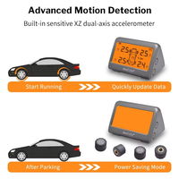 Système de surveillance de la pression des pneus MY77T pour voiture, capteur externe 433 MHz