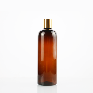 Amber 100ml-1000ml Cosmetic Containers for Body Lotion Skin Care Serum Conditioner Disc Lid PET Plastic Screen Printing Custom - Product Image 4