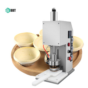 Máquina eléctrica semiautomática para hacer piel de tarta de huevo, máquina de moldeo a presión de cáscara de tarta de huevo - Product Image 2