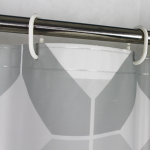 <span class=keywords><strong>ม่าน</strong></span>อาบน้ำกันน้ำ PEVA เป็นมิตรกับสิ่งแวดล้อม - ขนาด 72x79 นิ้ว ลายคลื่น ป้องกันเชื้อรา ปรับแต่งได้ - Product Image 6