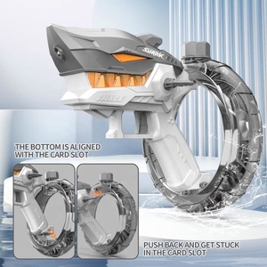 Nouveau Design requin pistolet à eau automatique pistolet à eau jouet enfants été extérieur eau gicler électrique pistolet à eau pour les enfants - Product Image 3