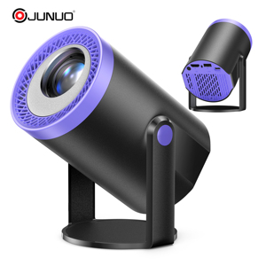 JUNUO Turn 1 Hot Selling Mini <b>Projector</b> 200Ansi 720P 1+8GB Newest <b>Android</b> 14 with BT Portable <b>Projector</b> for Home Use - Product Image 1