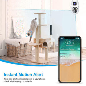 <span class=keywords><strong>Camera</strong></span> giám sát an ninh không dây PTZ WIFI HD <span class=keywords><strong>IP</strong></span> V380 Pro Mini hai ống kính hai màn hình 2K 6MP ngoài trời tự động theo dõi - Product Image 6