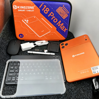 Tablet PC I18 Pro Max 5G Versión Global 16G+1TB Android 15 MTK Octa Core 1.5GHz USB-C Doble SIM Entretenimiento Carcasa Metálica
