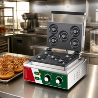Machine à beignets Blios, conception compacte, logo personnalisé OEM, en acier inoxydable, 220V 50Hz 60Hz, pour la restauration commerciale