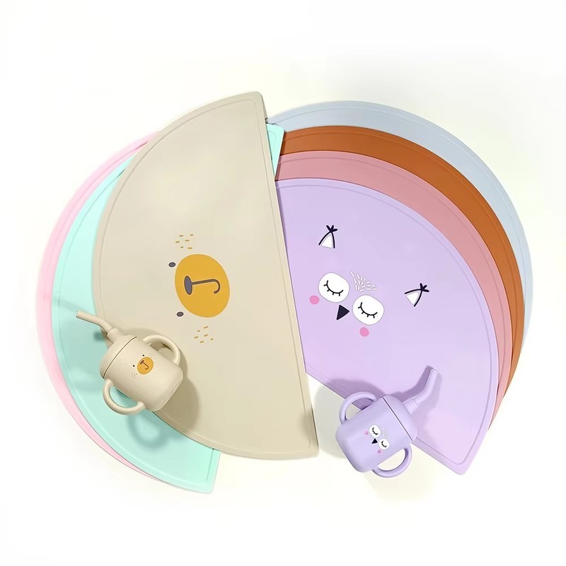 4pc Silicone Baby Dinnerware Set Bowl