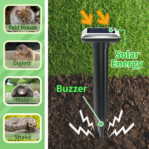 <span class=keywords><strong>Répulsif</strong></span> solaire <span class=keywords><strong>efficace</strong></span> Saijzek OEM ODM contre les taupes, les campagnols, les serpents pour les pelouses et les fermes en extérieur - Product Image 6