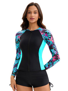 Traje de baño de fitness con estilo europeo americano para mujer, ropa de playa Sexy de una pieza, estampado sólido, diseño recortado en la espalda, de talla grande - Product Image 2