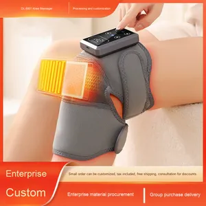 Heated <b>Knee</b> Massager Massage <b>Knee</b> Pads for Old Cold Legs Mugwort Vibrating Hot Compress Rehabilitation Therapy Supplies - Product Image 3